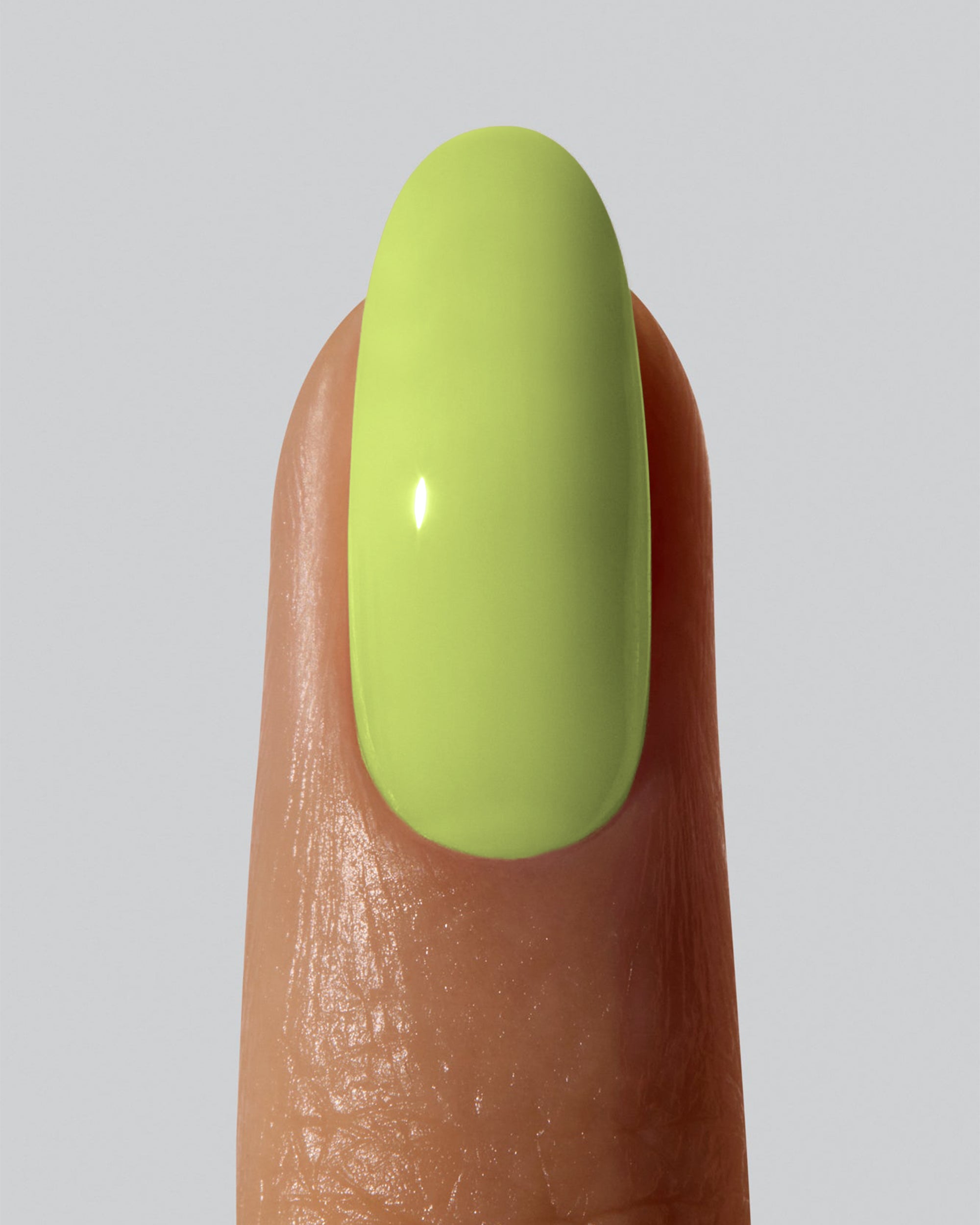 Beautiful green gel e nail lacquer set