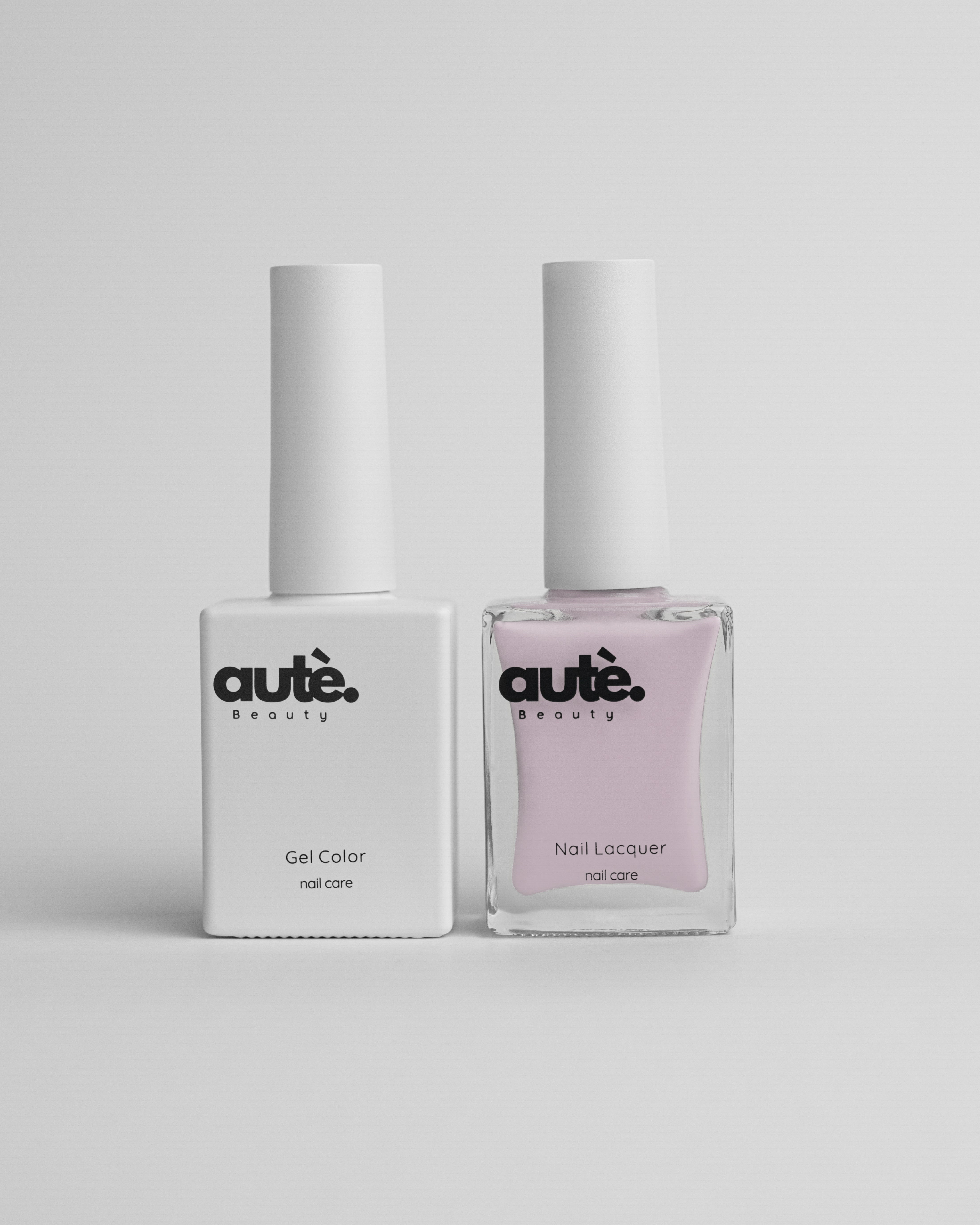 Lilac ice gel e nail lacquer set